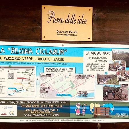 Appartamento Tra Aeroporto Davinci E Fiera Di Roma Фиумичино Екстериор снимка